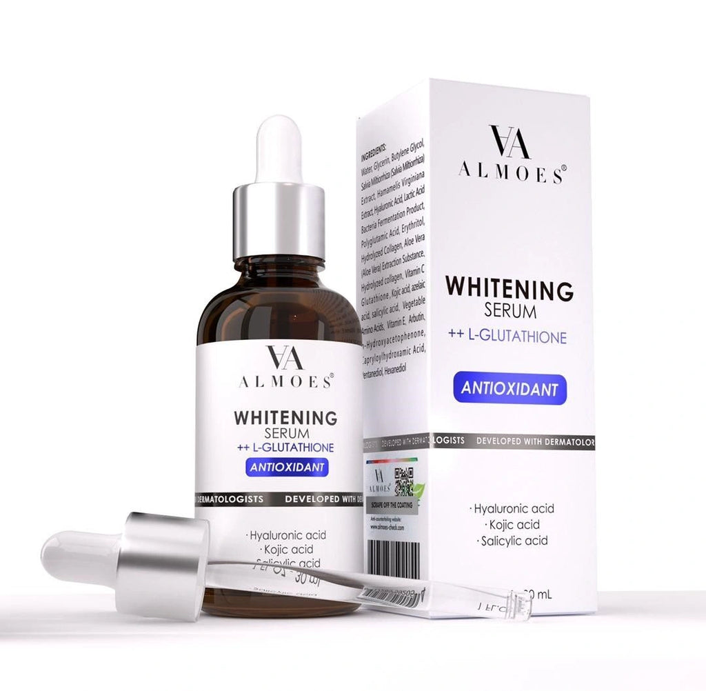 ALMOES ,L-Glutathione Serum for skin Whitening, Balance skin tone
