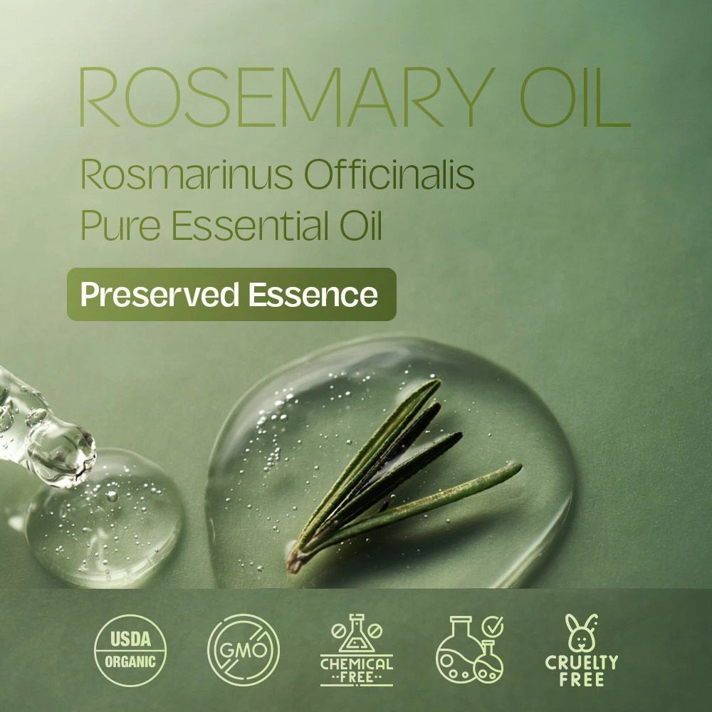 ALMOES ORGANIC ROSEMARY MINT COLD PRESSED Unique Vitamin-Enriched Formula