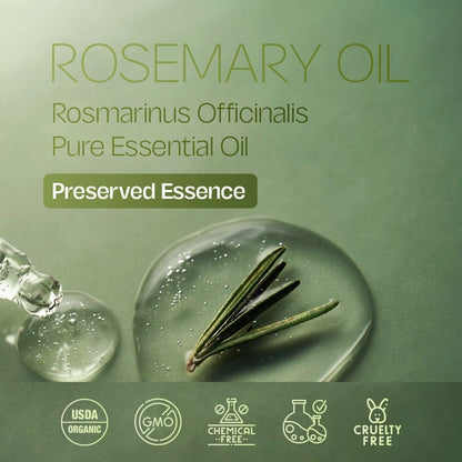 ALMOES ORGANIC ROSEMARY MINT COLD PRESSED Unique Vitamin-Enriched Formula