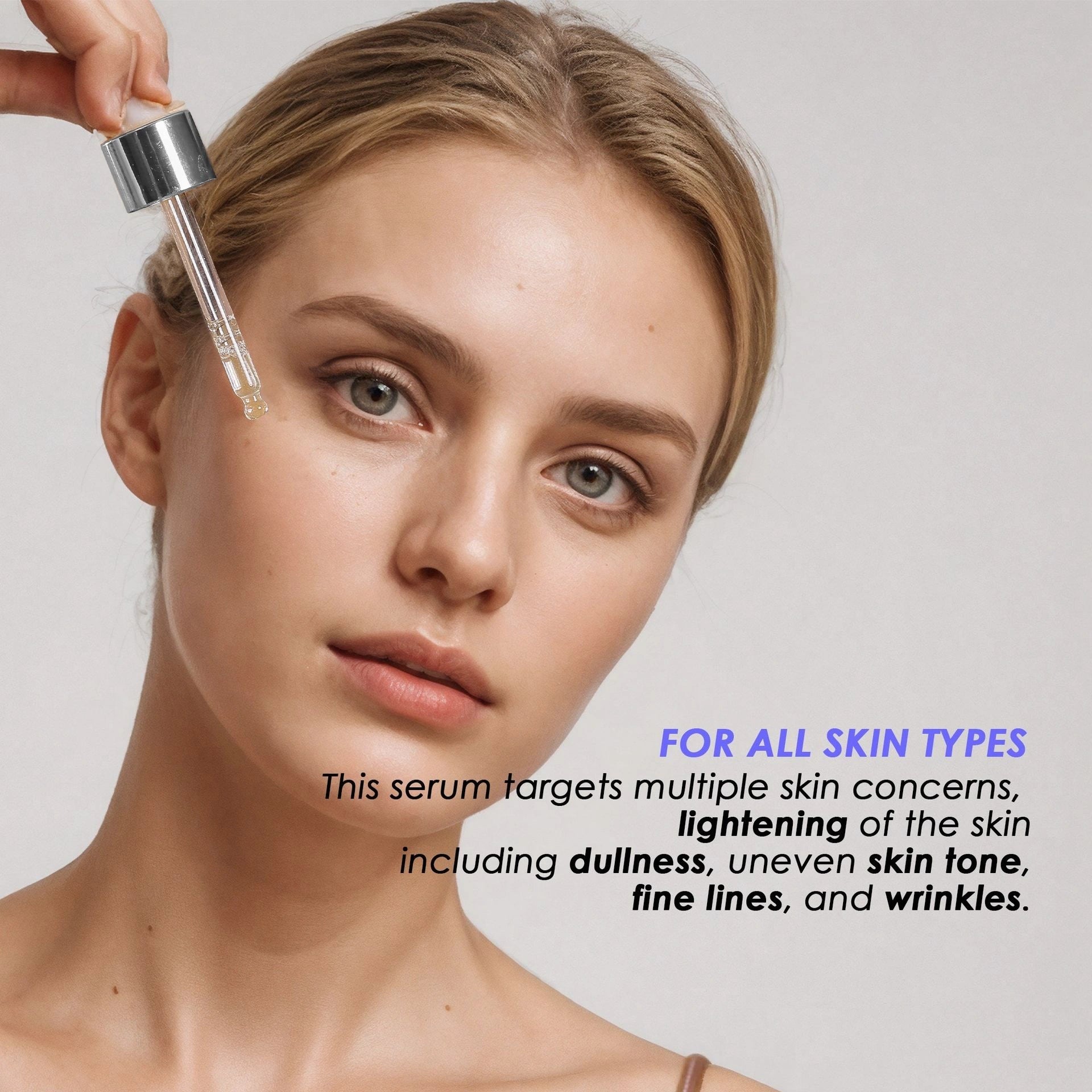 ALMOES ,L-Glutathione Serum for skin Whitening, Balance skin tone